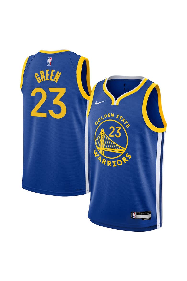 Youth Nike Draymond Green Royal Golden State Warriors Swingman Jersey - Icon Edition, Alternate, color, Royal
