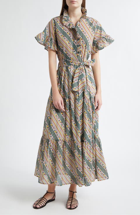 Victoria Ruffle Front Dress