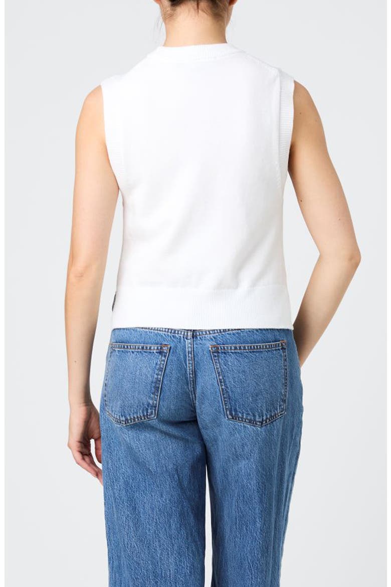 Cosysoft Sweater Vest, Alternate, color, WHITE