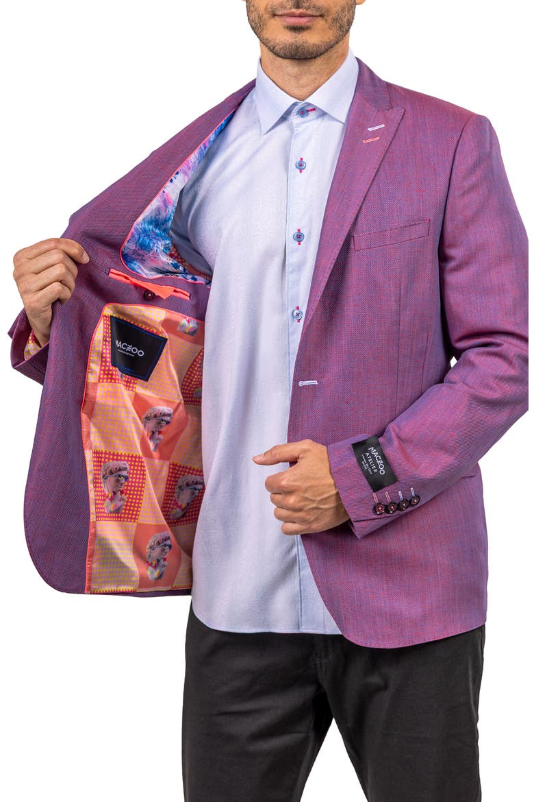 Descartes Motionred Sport Coat, Alternate, color, RED MULTI