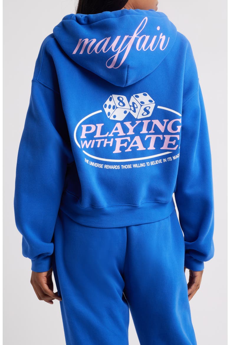 Playing with Fate Hoodie, Alternate, color, BLUE