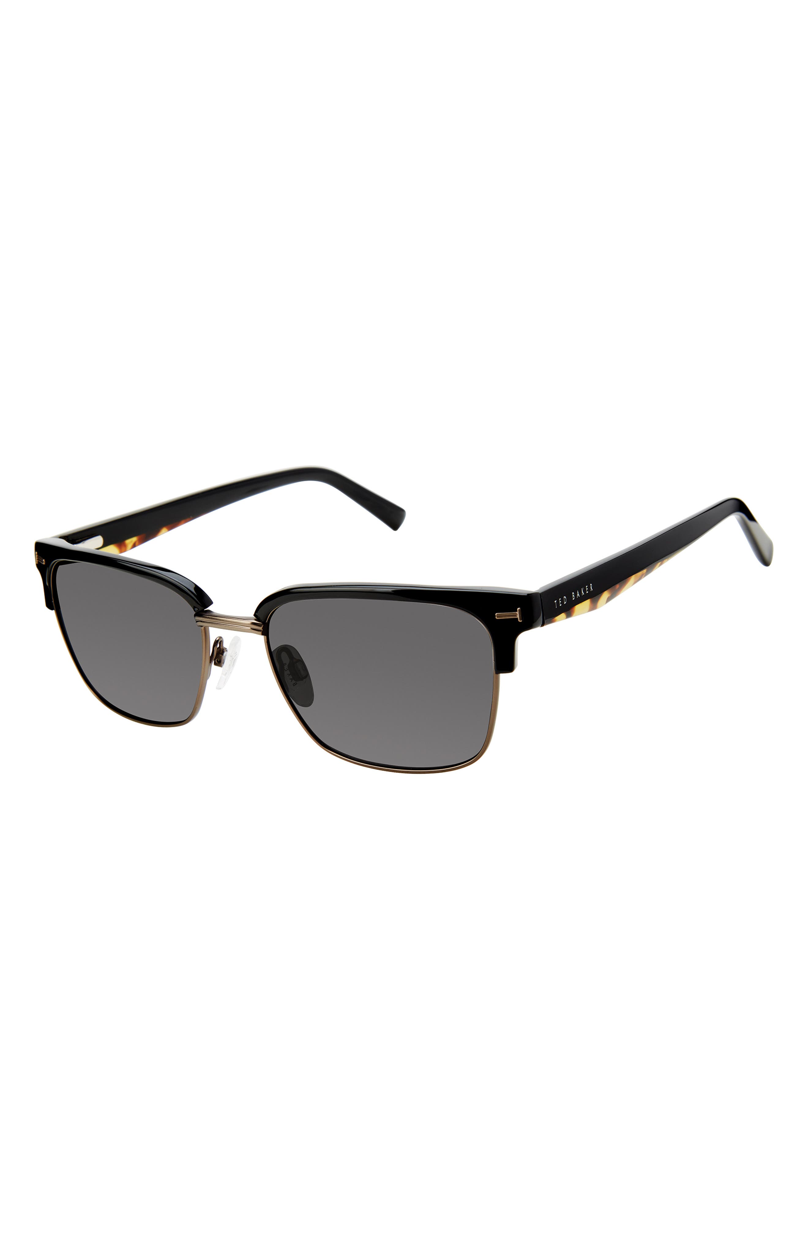 55mm Polarized Square Sunglasses