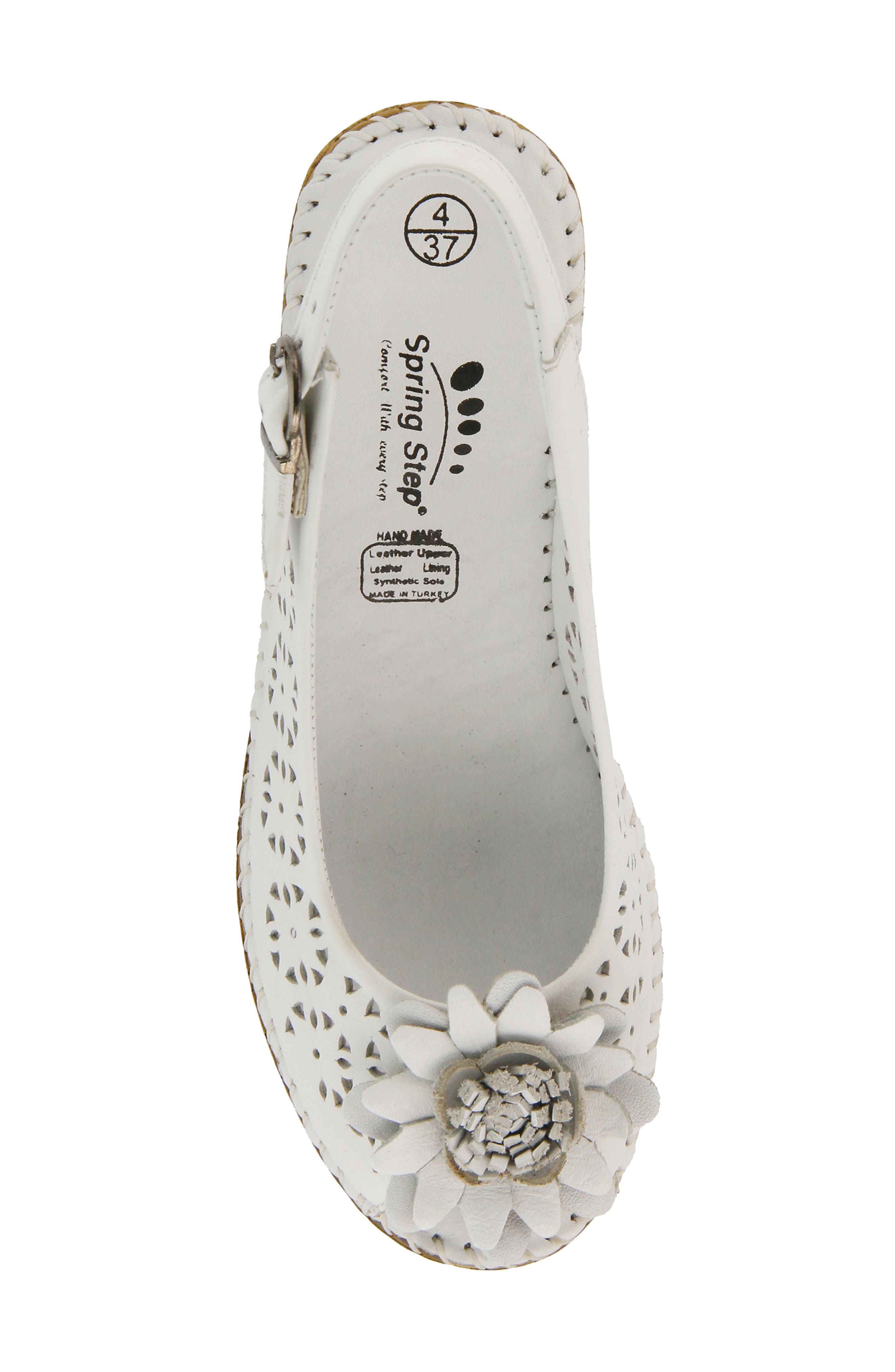Belford Slingback Sandal, Alternate, color, WHITE LEATHER