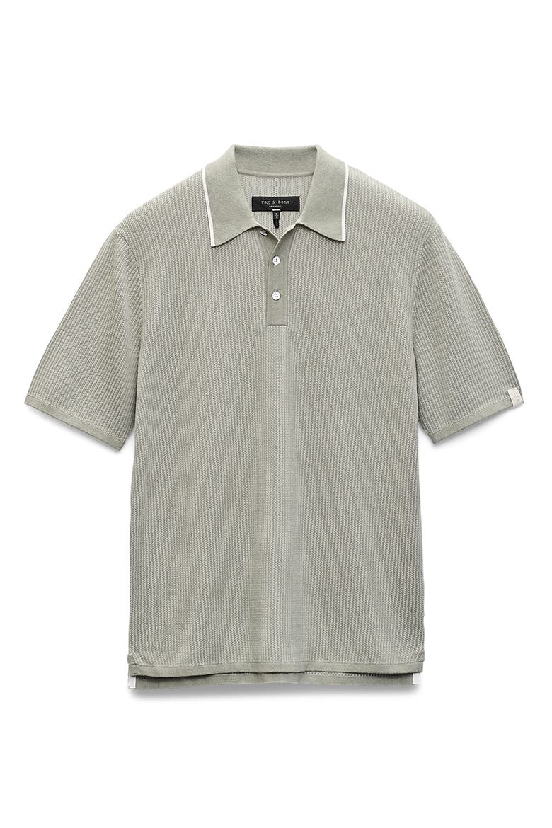 Harvey Relaxed Polo, Alternate, color, GREY