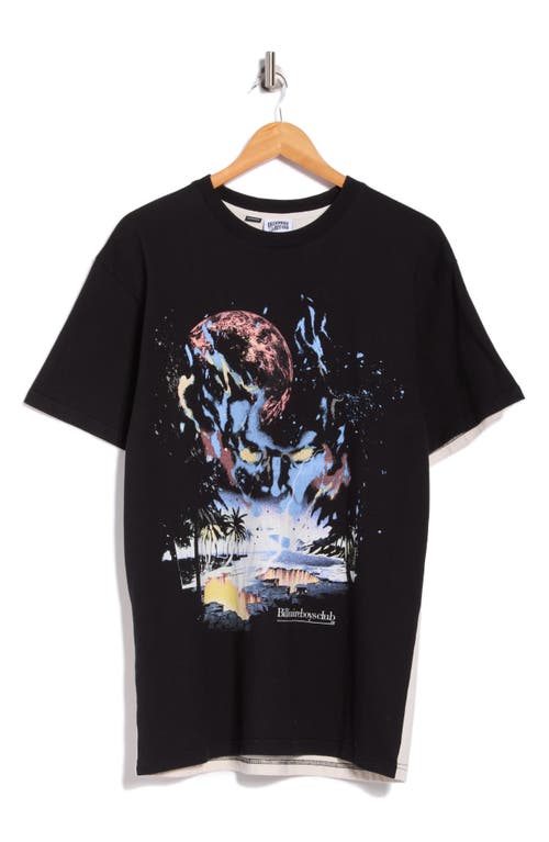 Billionaire Boys Club Bb Beyond Reversible Graphic T-shirt In Black