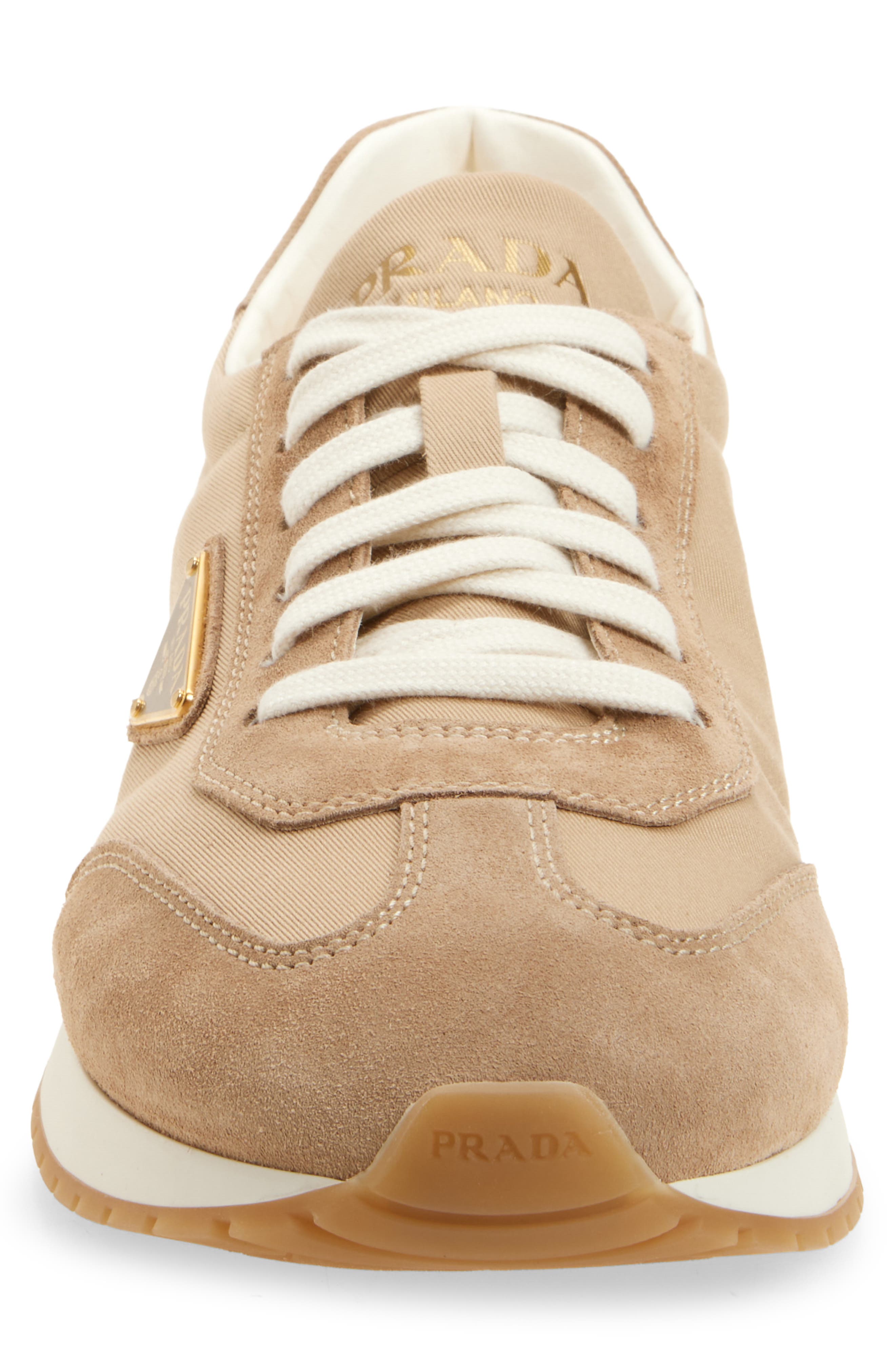 Prada Rank Sneaker, Alternate, color, Corda