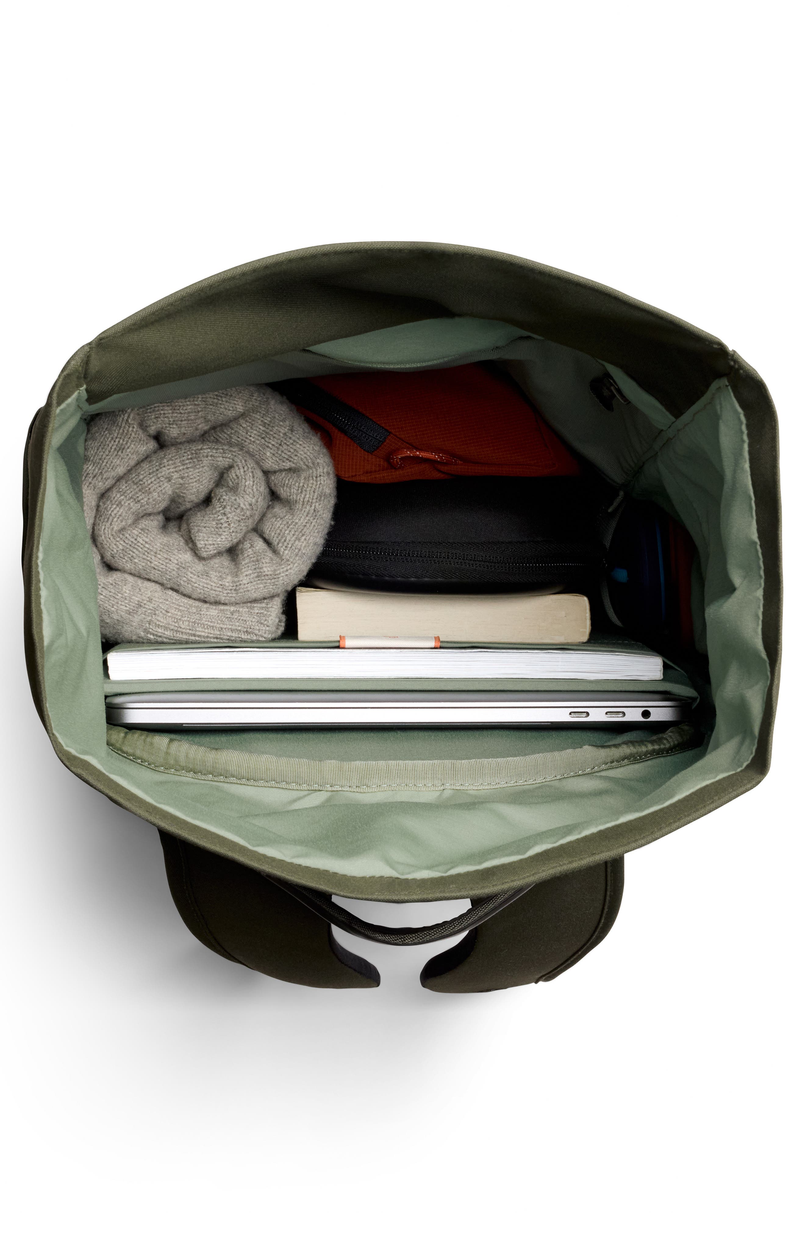 Classic Roll Top Water Resistant 16L Backpack, Alternate, color, OLIVE