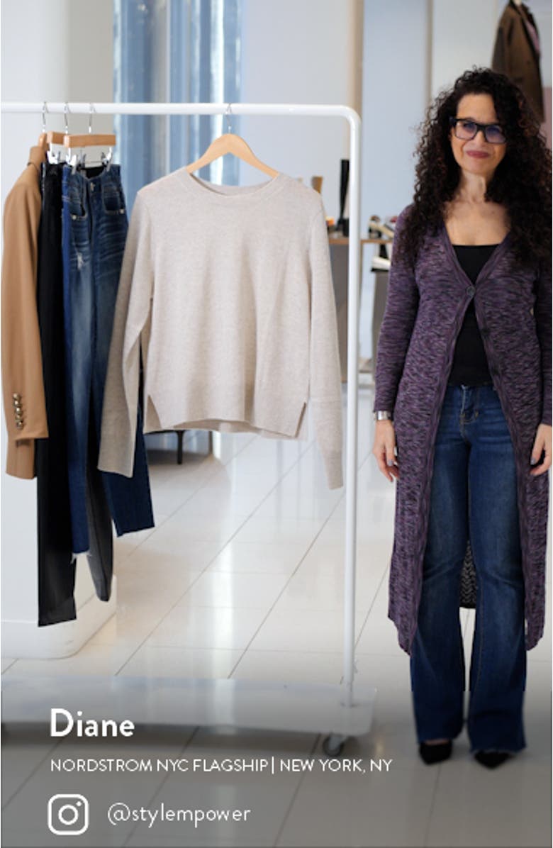 Cashmere Crewneck Sweater, sales video thumbnail