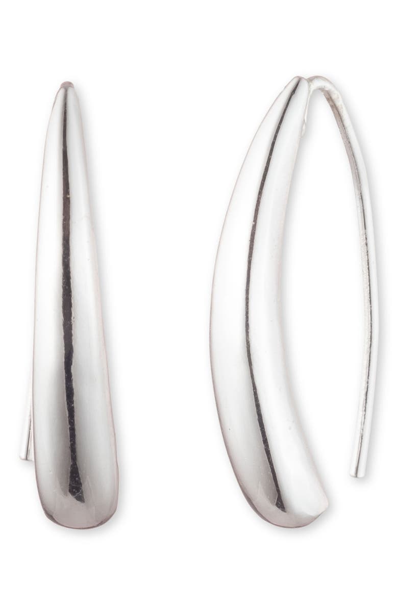 Lauren Ralph Lauren Tapered Threader Earrings, Main, color, 