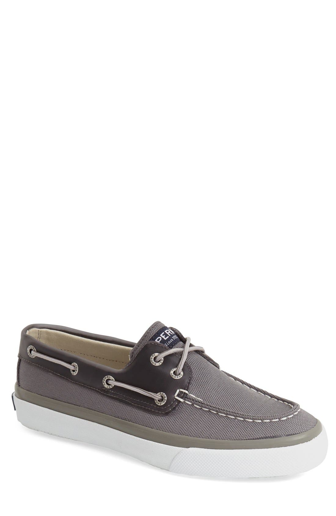 Sperry 'Bahama 2 Eye Ballistic' Boat Shoe, Main, color, GREY