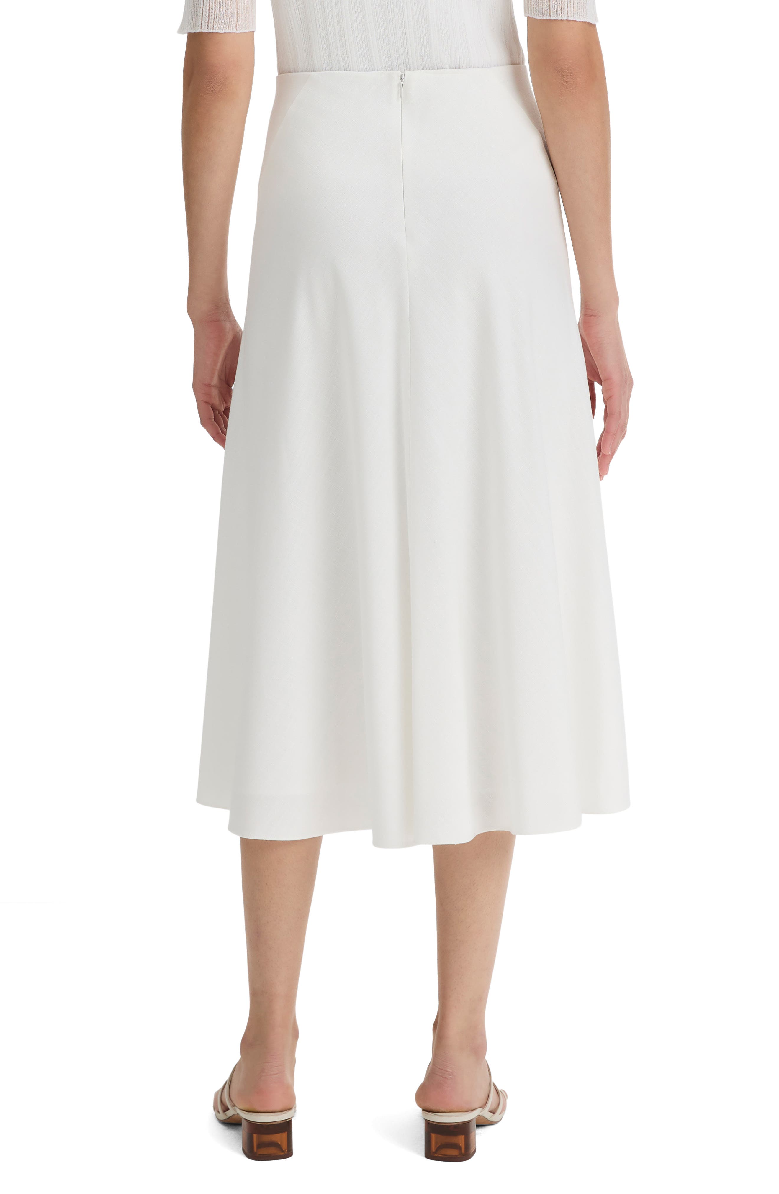 Bias Cut Full Midi Skirt - image 2