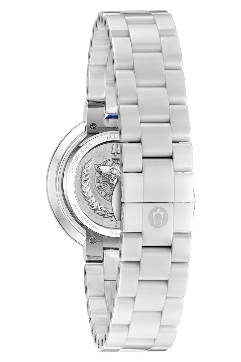 Classic Rubaiyat Diamond Bracelet Watch, 35mm, Alternate, color, SILVER-TONE