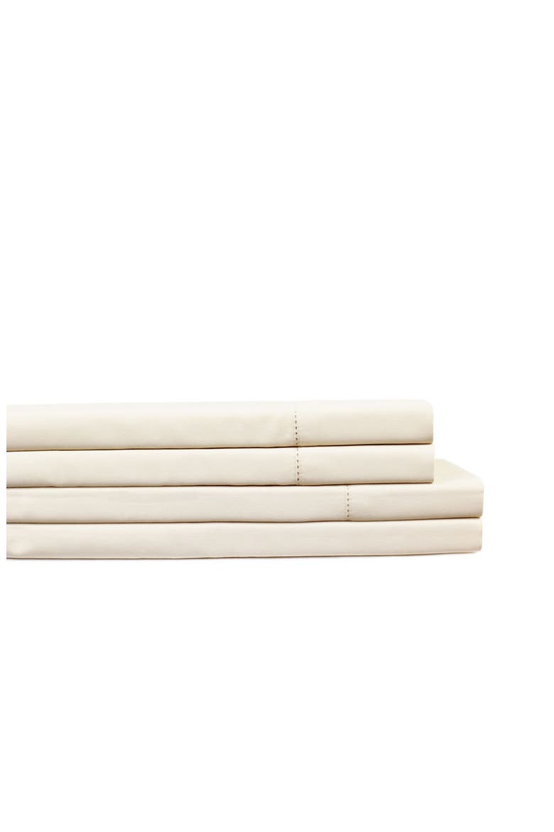 400 Thread Count 100% Supima Cotton Sheet Set, Main, color, WHITE