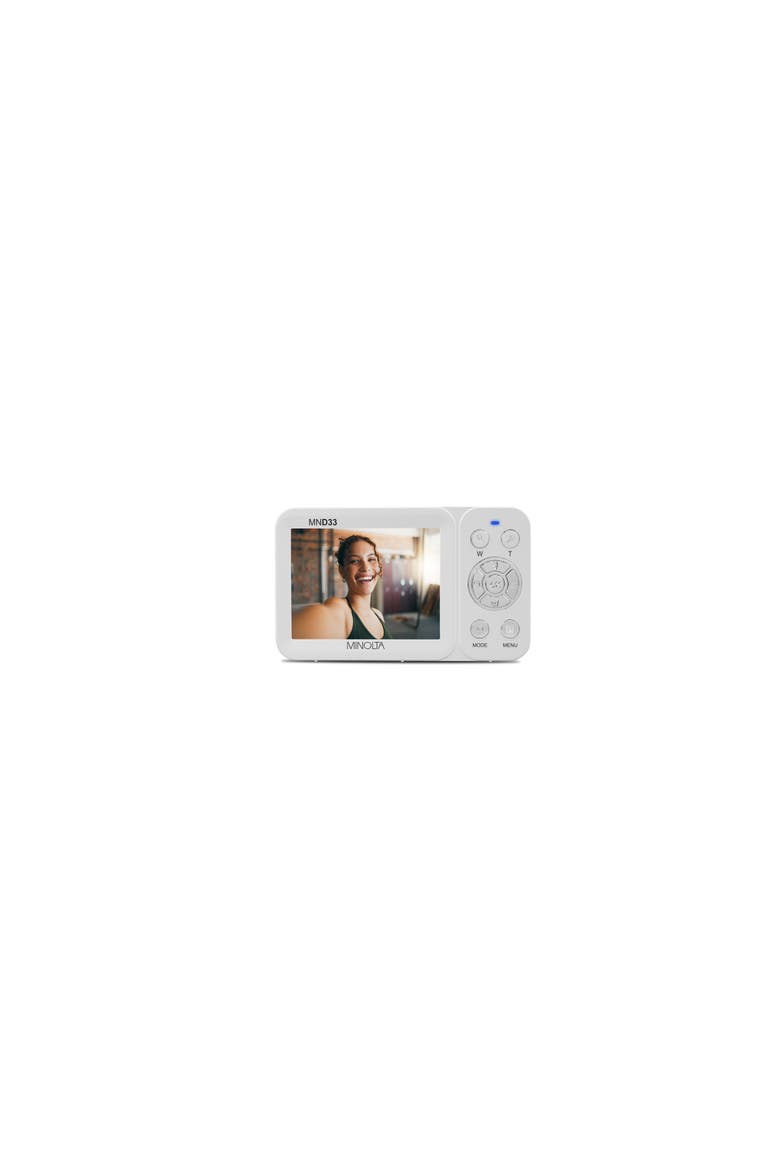 4K Ultra HD Dual Screen Digital Camera, Alternate, color, White