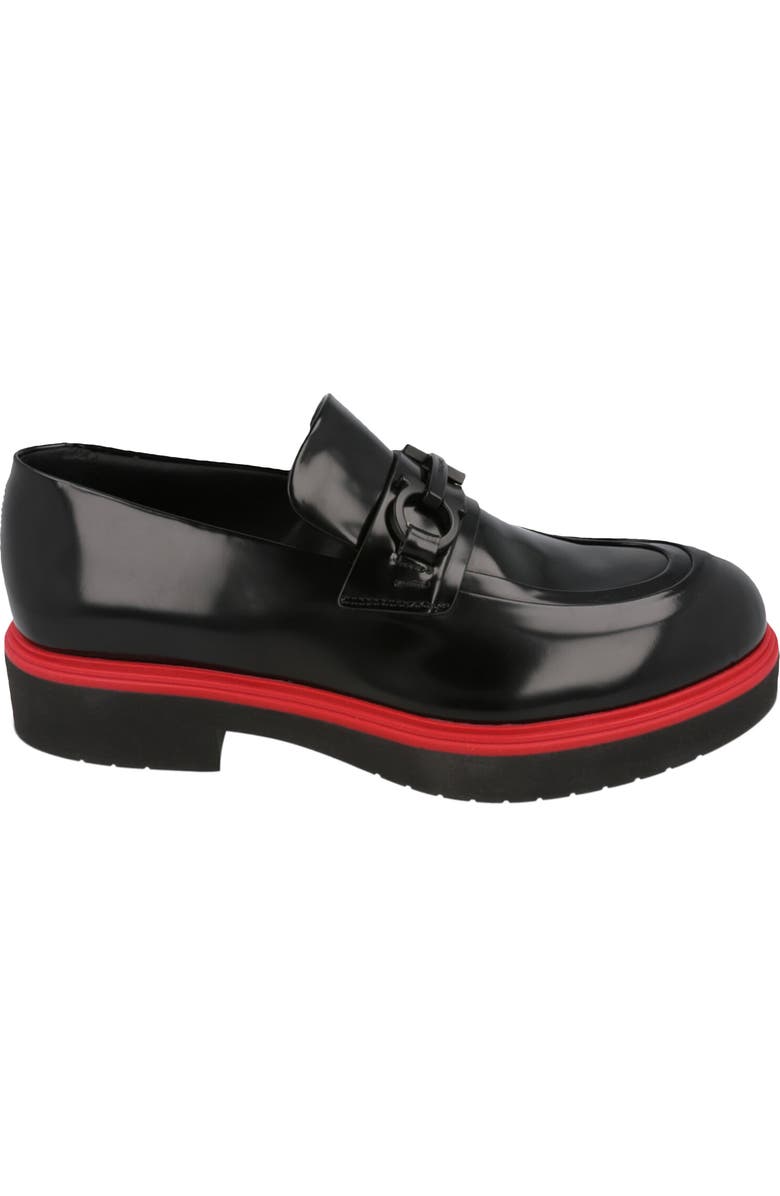 FERRAGAMO Fiorello Loafer, Alternate, color, Black