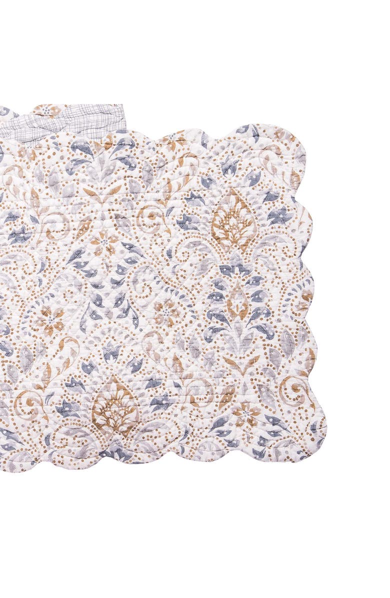 C&F Home Selma Table Runner 14" x 51", Alternate, color, Blue