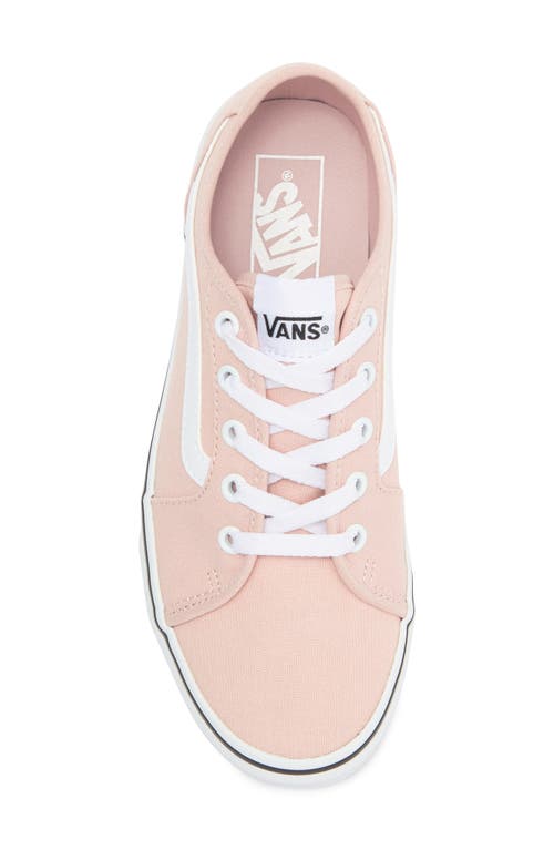 Vans Filmore Decon Low Top Sneaker In Canvas Sepia Rose