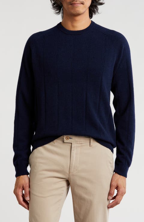 Wide Rib Cashmere Sweater