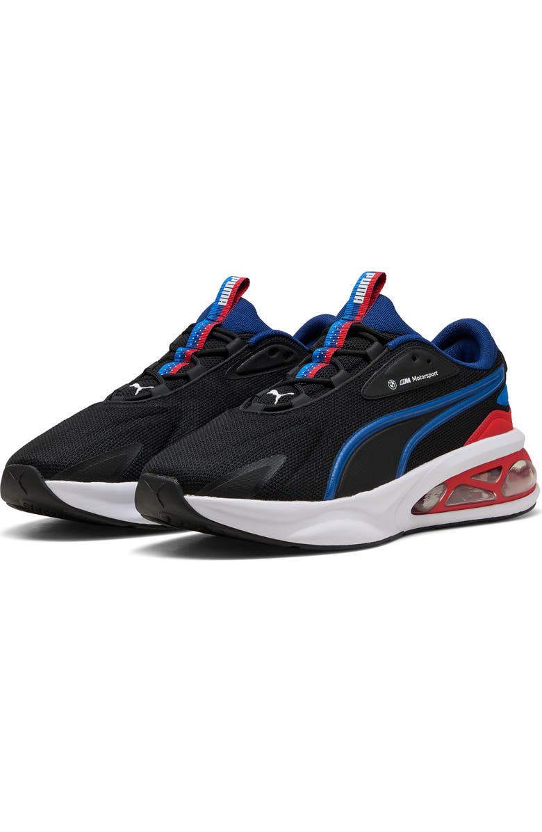 PUMA x BMW MMS Solar Sneaker, Main, color, Puma Black/ Pop Red/ White