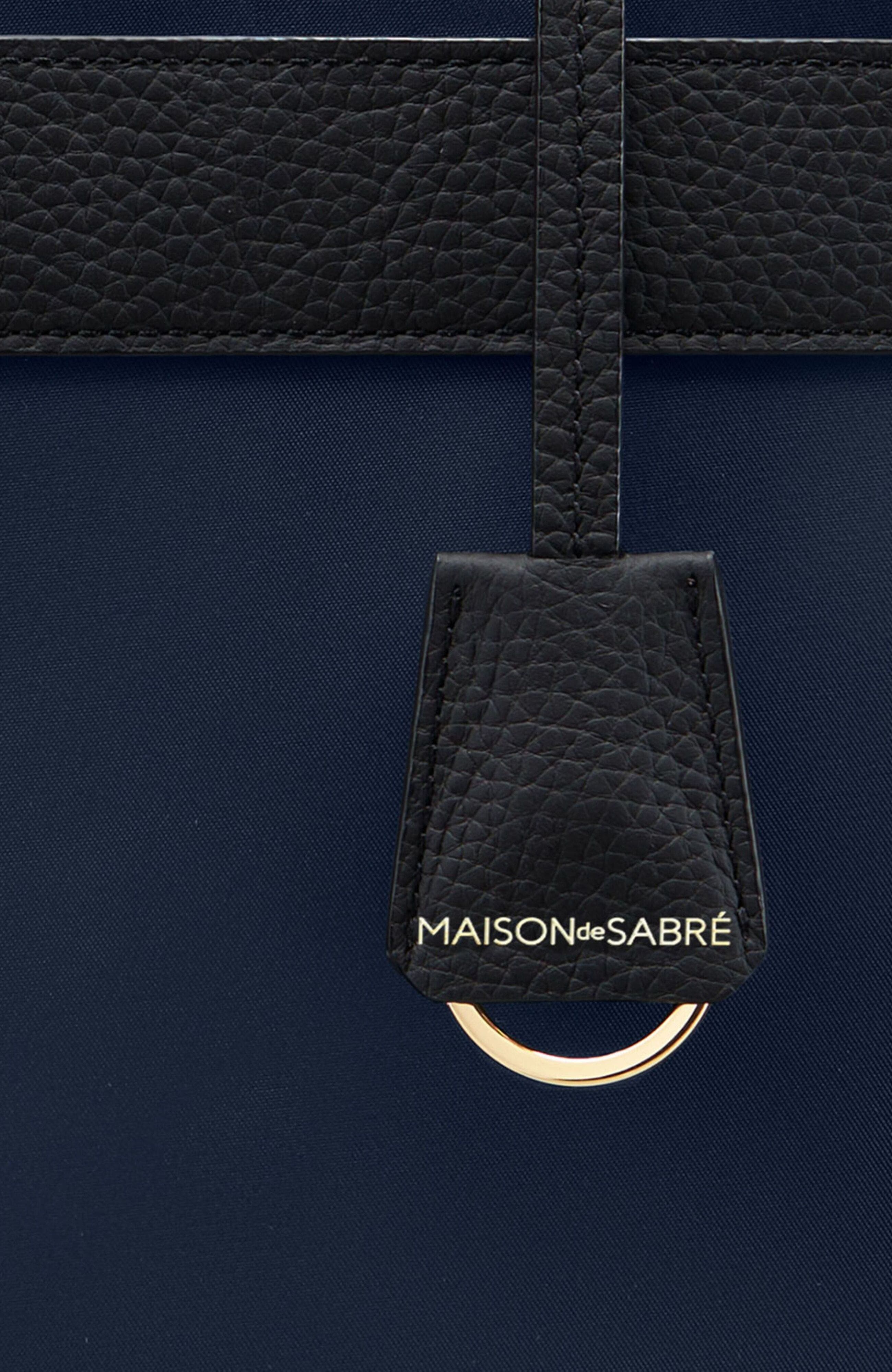 MAISON de SABRÉ Nylon Laptop Bag, Alternate, color, Sabré Blue