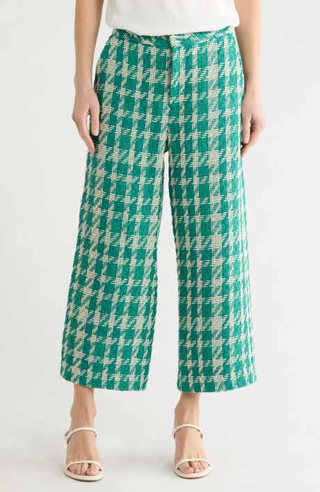 L'AGENCE Lula Tweed Straight Leg Pants