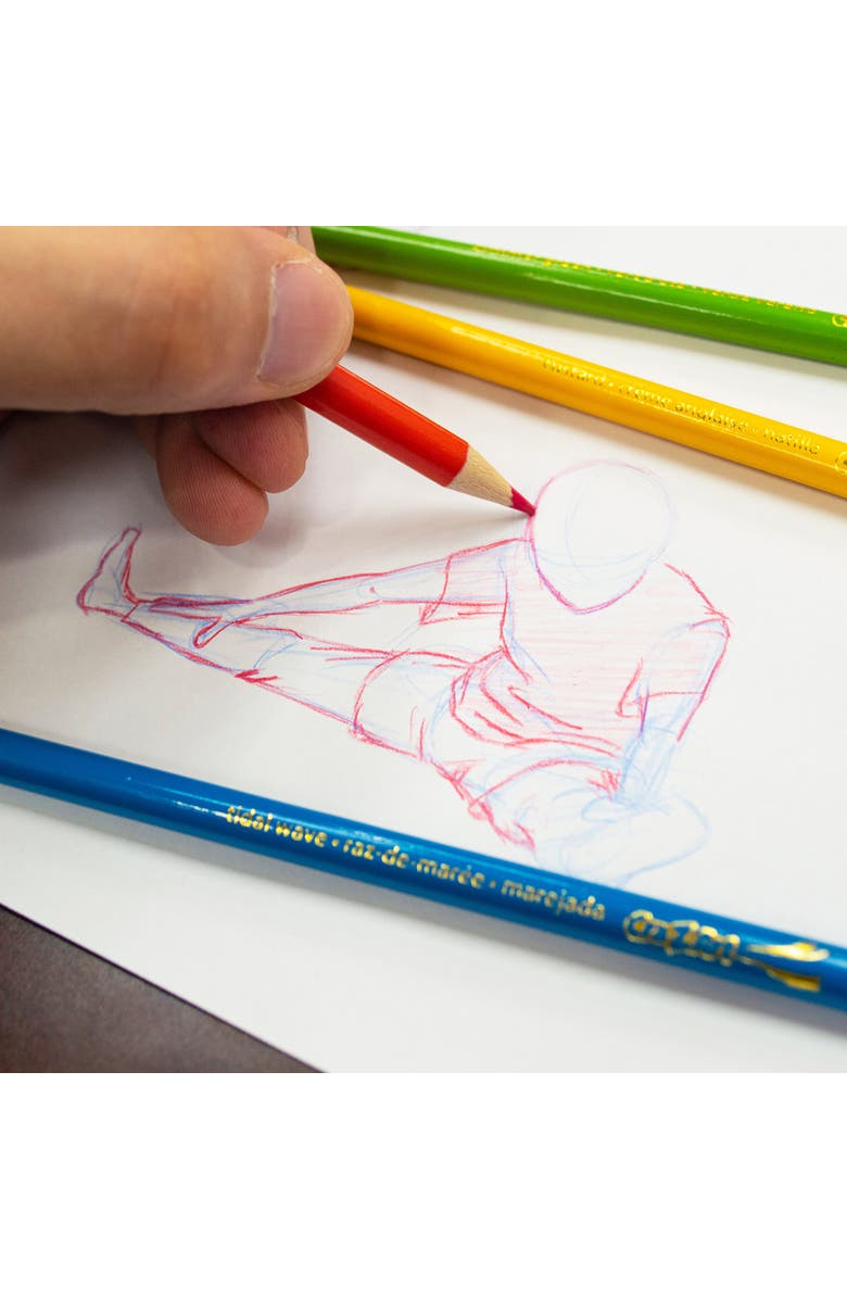 CRA-Z-ART Classroom Pack Colored Pencils 250 Pieces 10 Assorted Colors Set, Alternate, color, Multicolored