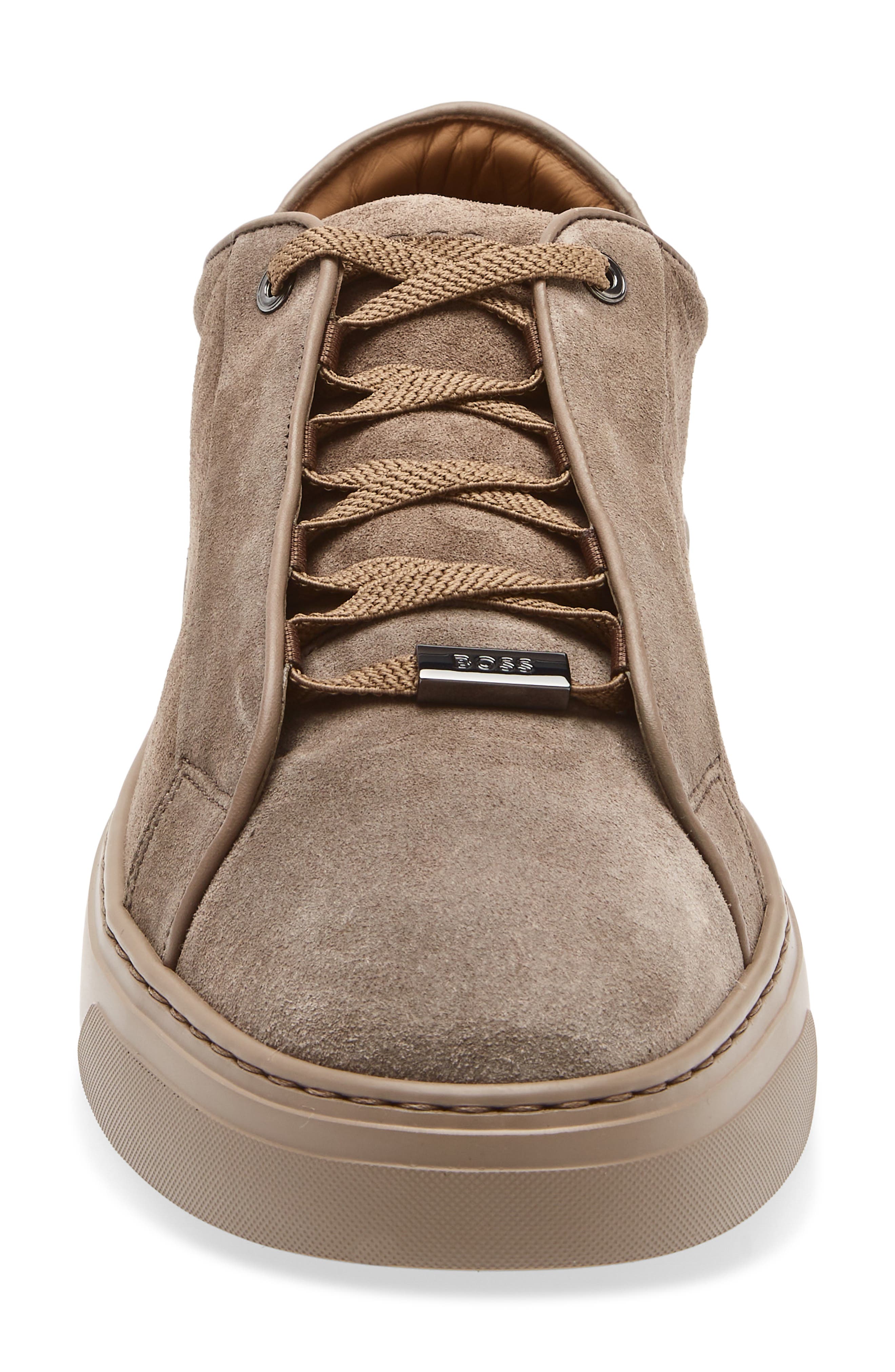 BOSS Gary Low Top Sneaker, Alternate, color, Beige/ Khaki