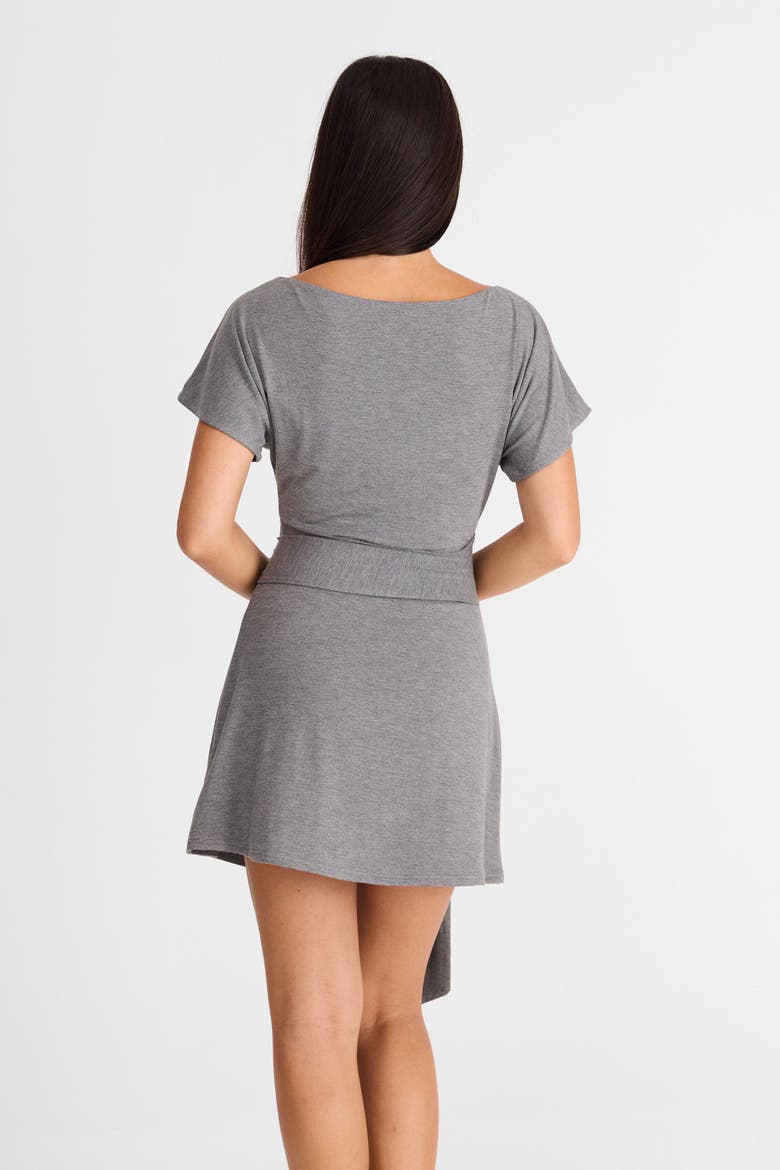 Lorelei Mini Dress, Alternate, color, Grey