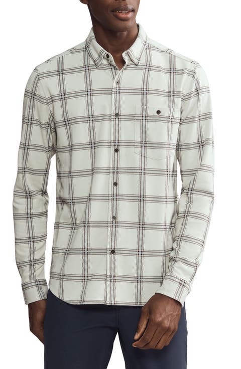 Hardy Check Flannel Button-Up Shirt