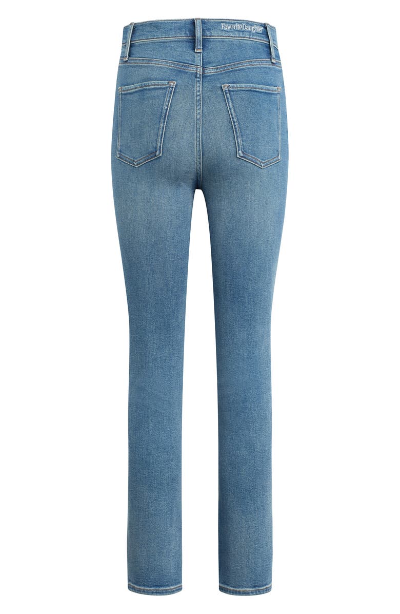 Favorite Daughter The Valentina Super High Waist Bootcut Jeans, Alternate, color, Gramercy