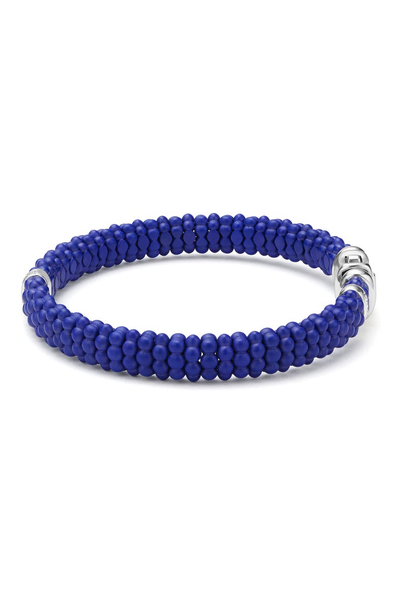 Men's Anthem Marine Ceramic Bracelet, Alternate, color, BLUE