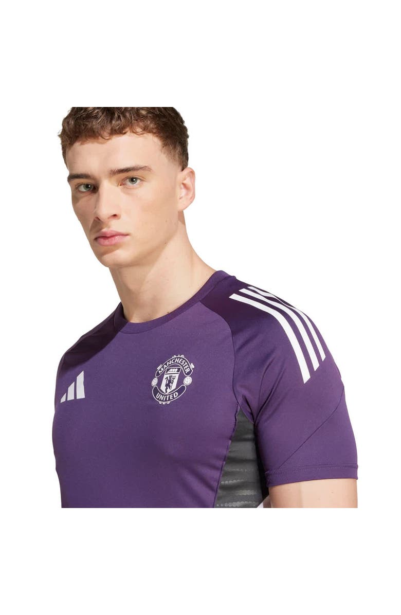 adidas Men's adidas Purple Manchester United 2025/26 AEROREADY Training Jersey, Alternate, color, Purple