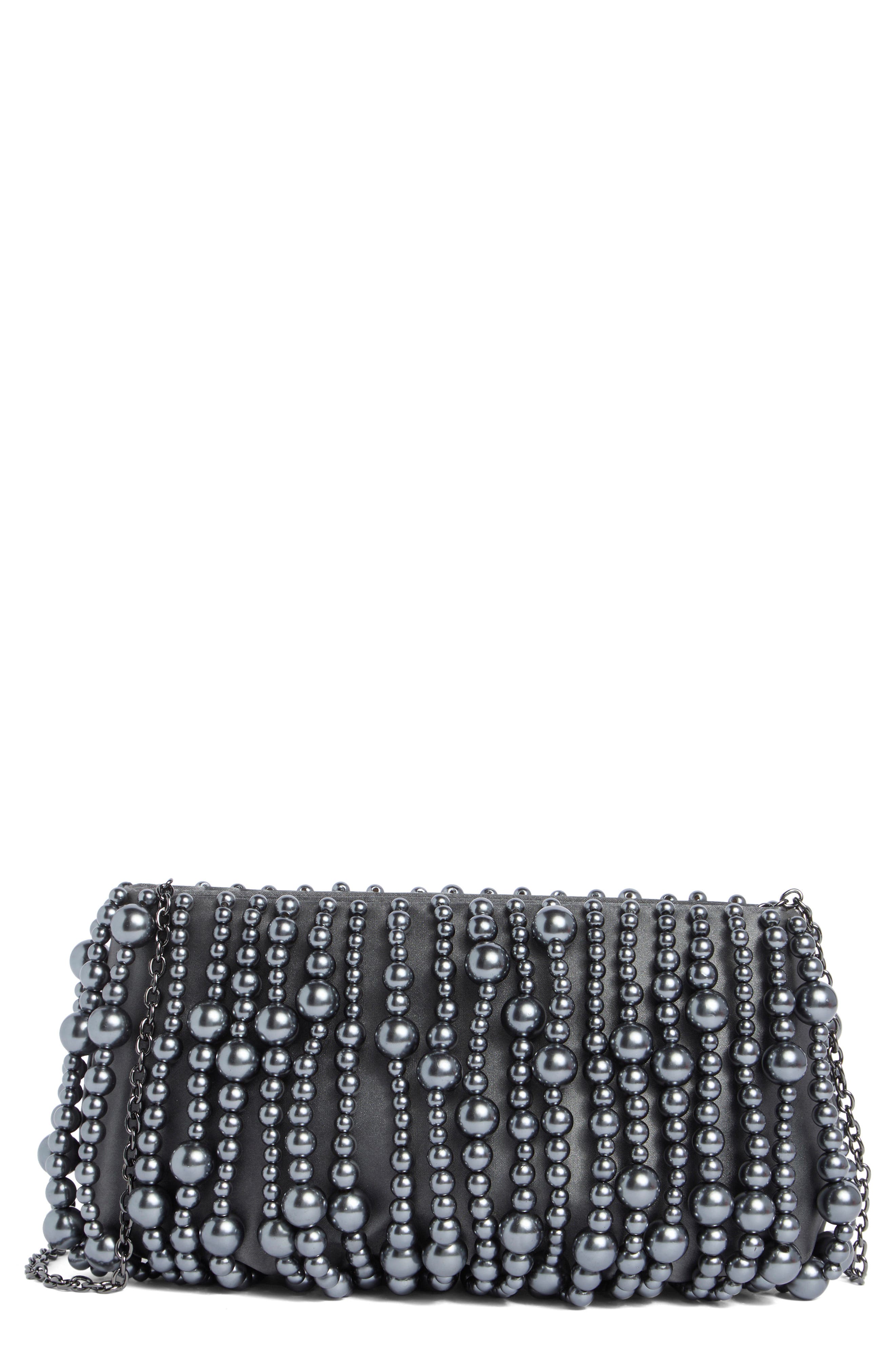 Lele Sadoughi Willow Beaded Clutch