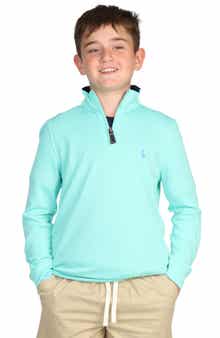 TailorByrd Kids' Modal Blend Quarter Zip Pullover