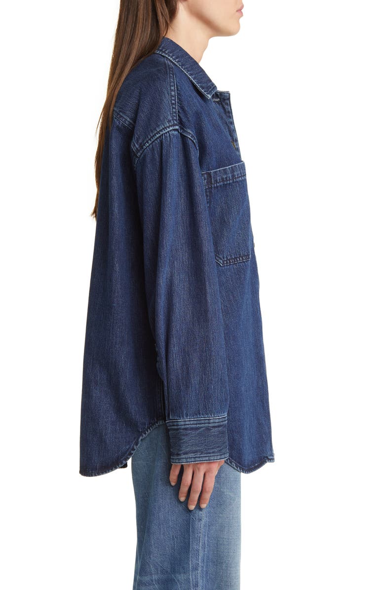 rag & bone Lory Denim Shirt Jacket, Alternate, color,