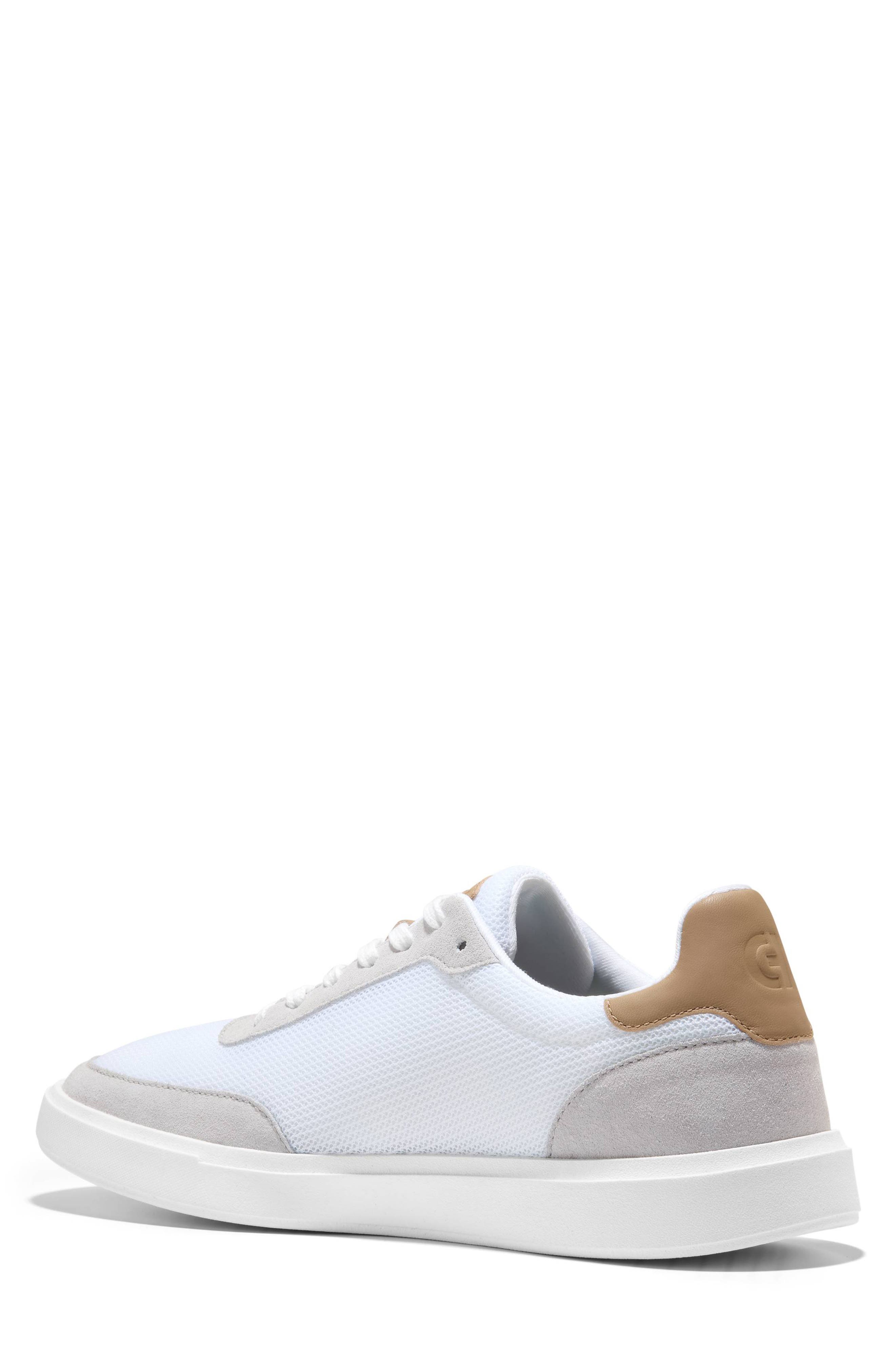 Grand Crosscourt Sideserve Sneaker, Alternate, color, OPTIC WHITE/ MICRO CHIP