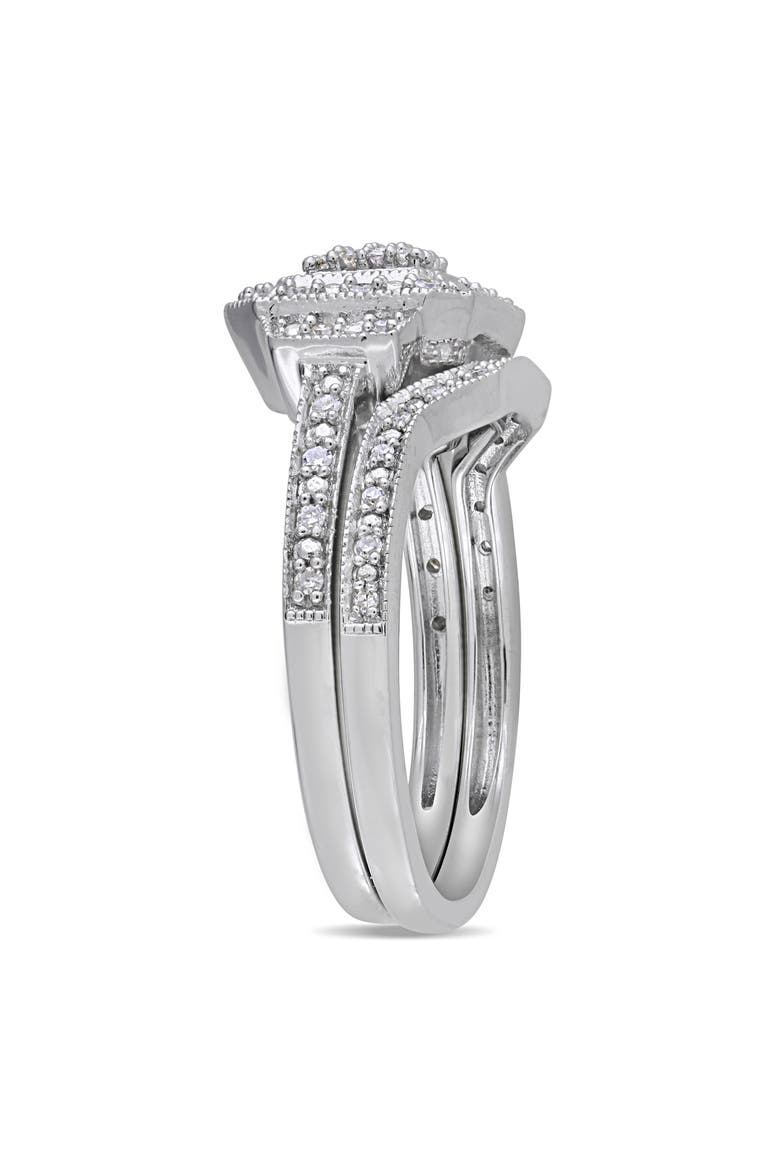 Diamond Engagement Ring Set - 0.23 ctw, Alternate, color, WHITE