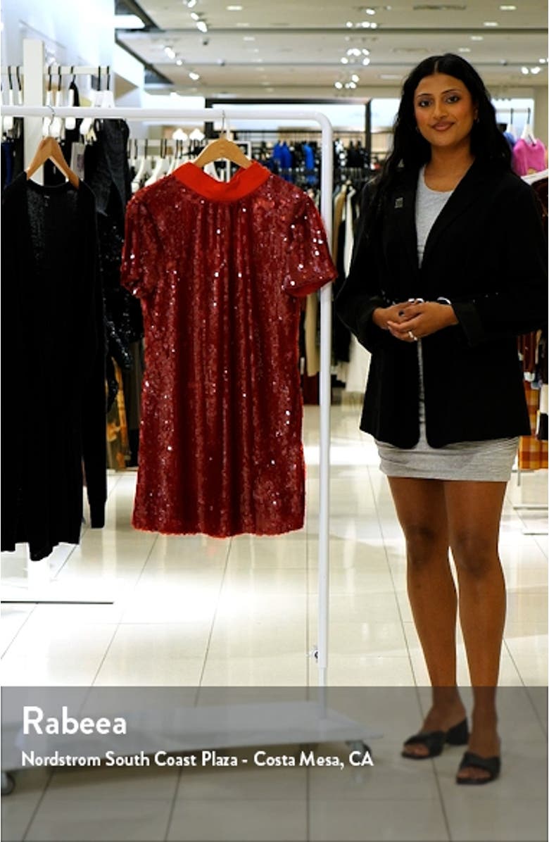 Ilana Sequin Minidress, sales video thumbnail