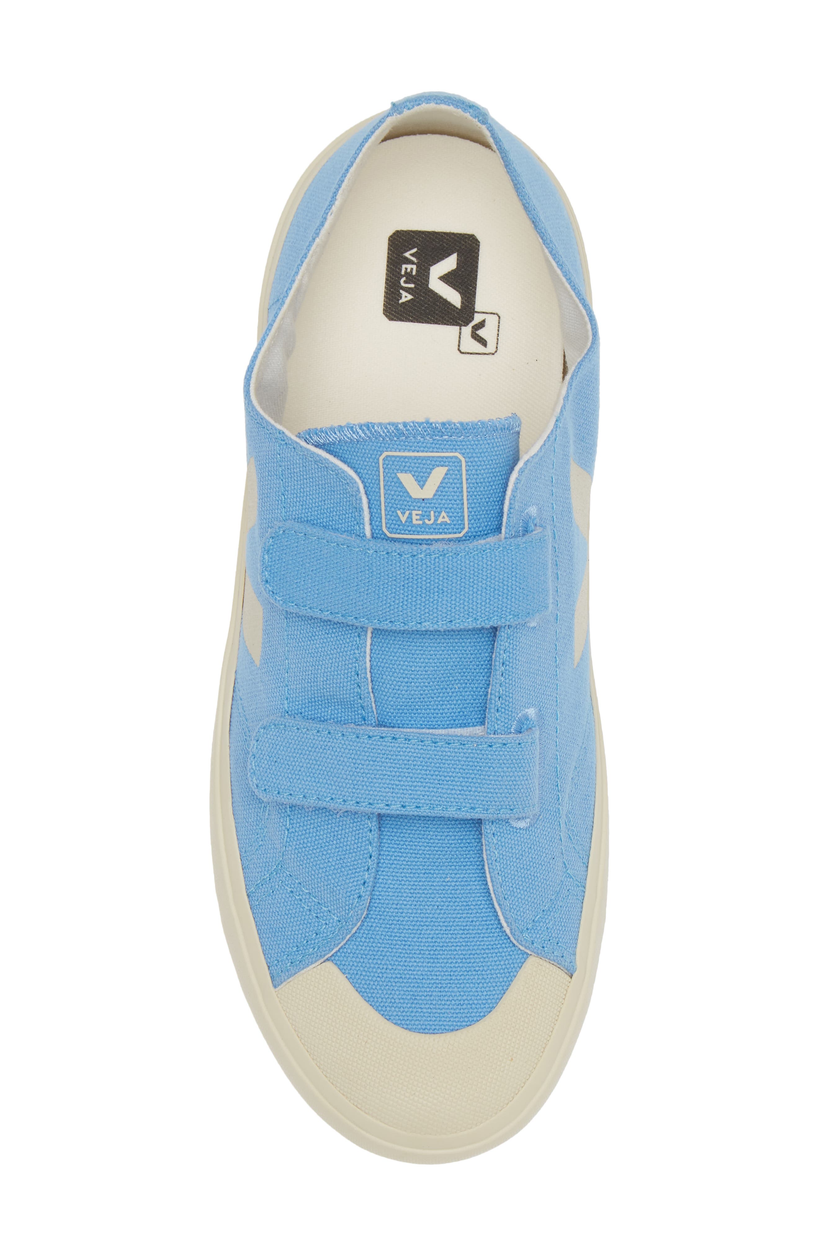 Veja Kids' Small Ollie Sneaker, Alternate, color, Aqua/ Pierre