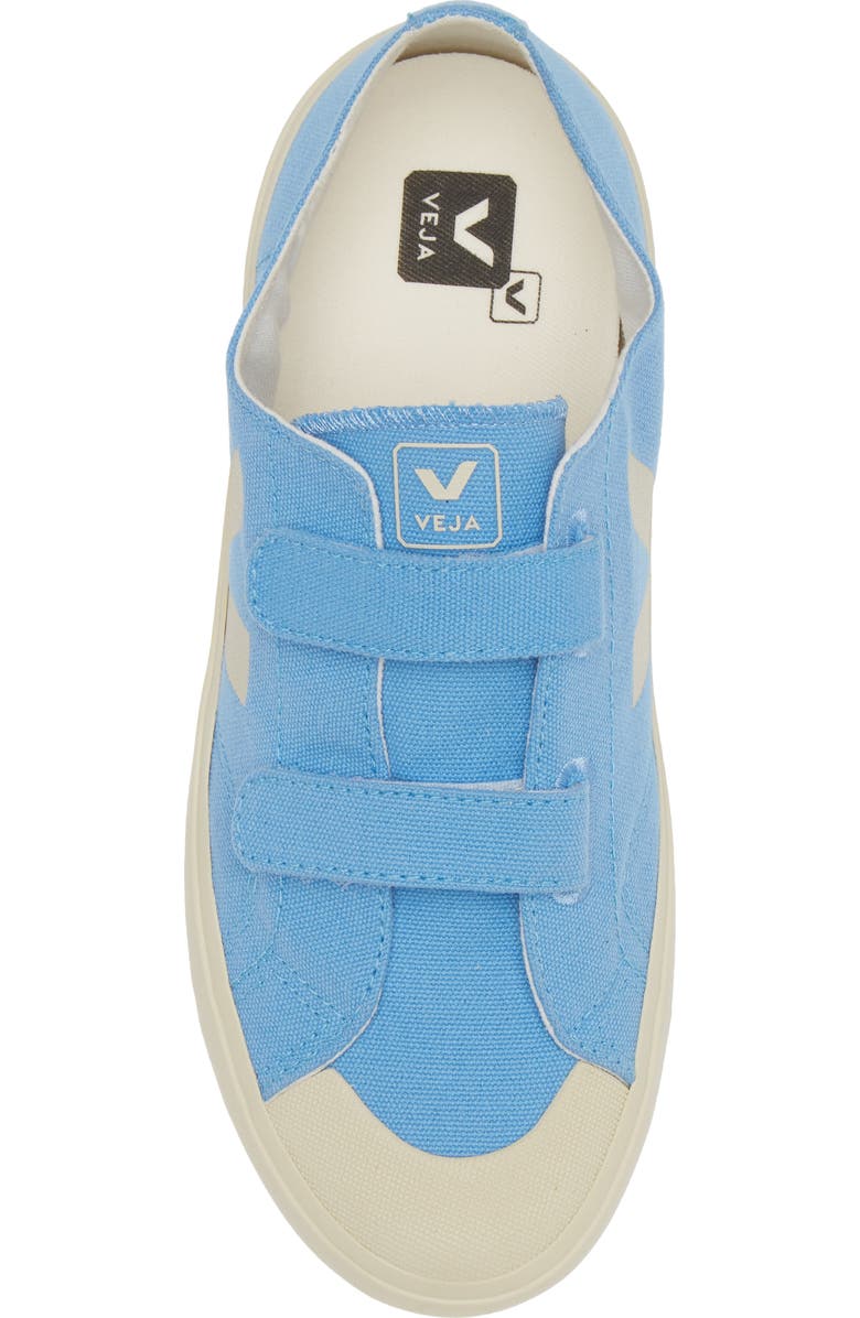 Veja Kids' Small Ollie Sneaker, Alternate, color, Aqua/ Pierre