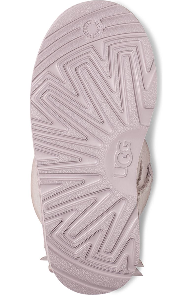 UGG<sup>®</sup> Kids' Bailey Bow II Water Resistant Genuine Shearling Boot, Alternate, color, Pale Smoke