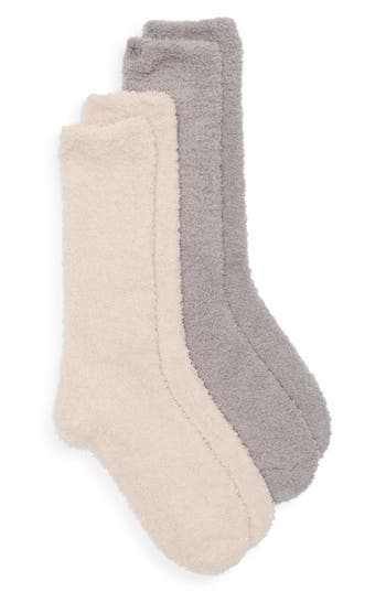 Barefoot Dreams ® 2-pack Cozychic™ Socks In Brown