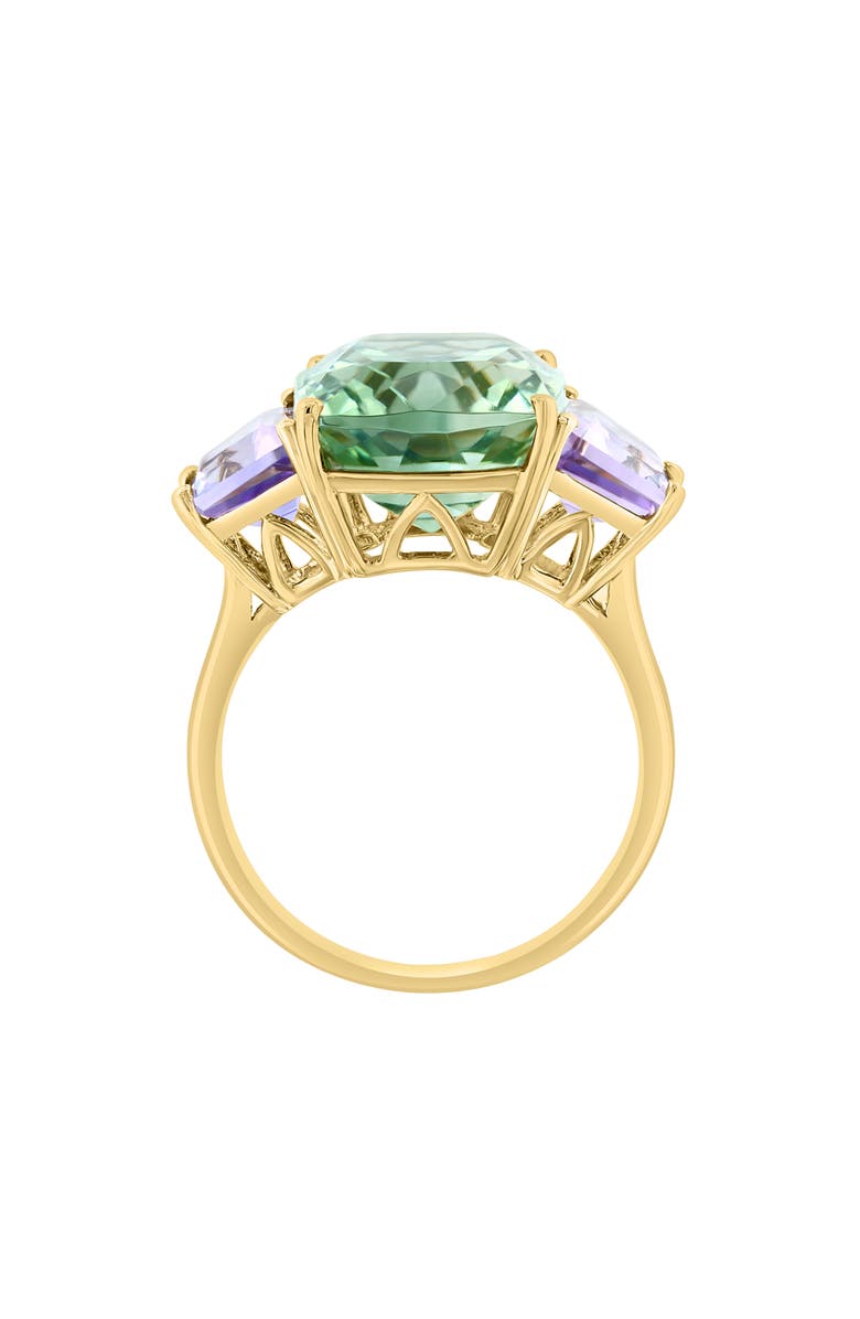 EFFY 14K Yellow Gold Pink Amethyst & Prasiolite Ring, Alternate, color,