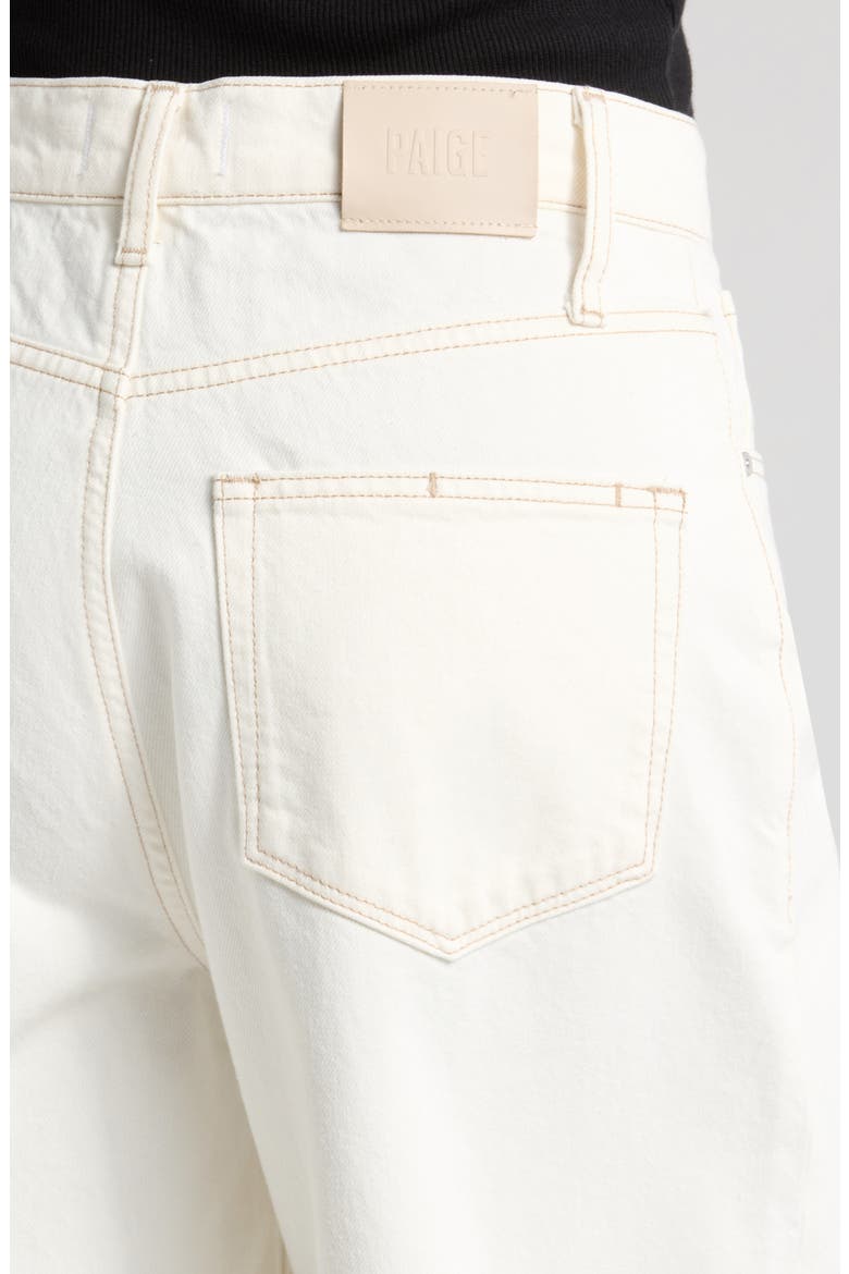 Eva Gaucho Wide Leg Jeans, Alternate, color, CONTRAST ECRU