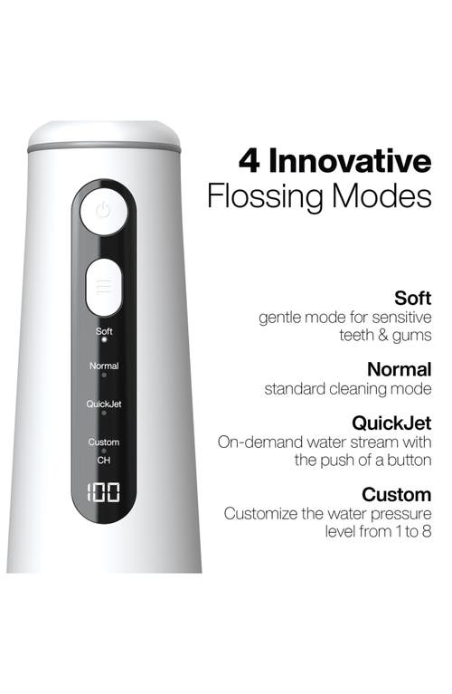 Aquasonic Elite White Flosser In White