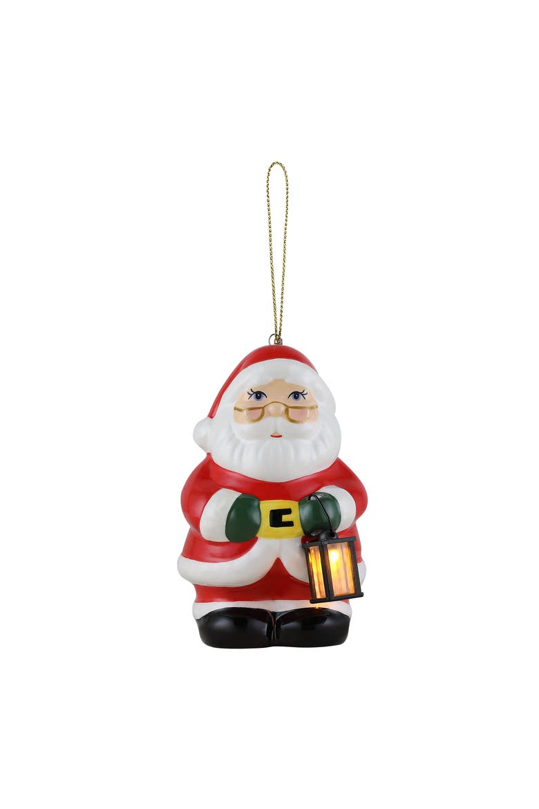 Nostalgic Ceramic Ornament - Santa, Main, color, Multicolor