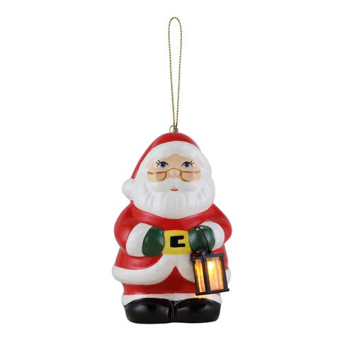 Nostalgic Ceramic Ornament - Santa