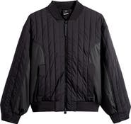 Rains Koya Vision Quilted Bomber Jacket