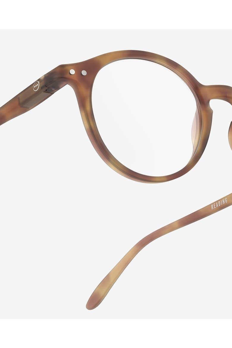 #D 48mm Pantos Reading Glasses, Alternate, color, Havane