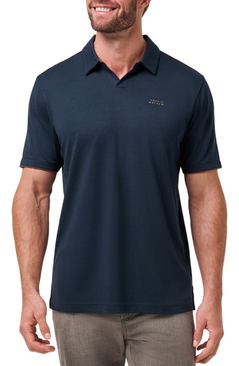 Late At Night Stretch Knit Polo